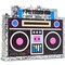 Boombox Pinata - 80s and 90s Theme Party Decorations, Hip Hop, Retro Birthday Supplies (16.5x12.8x3 In)